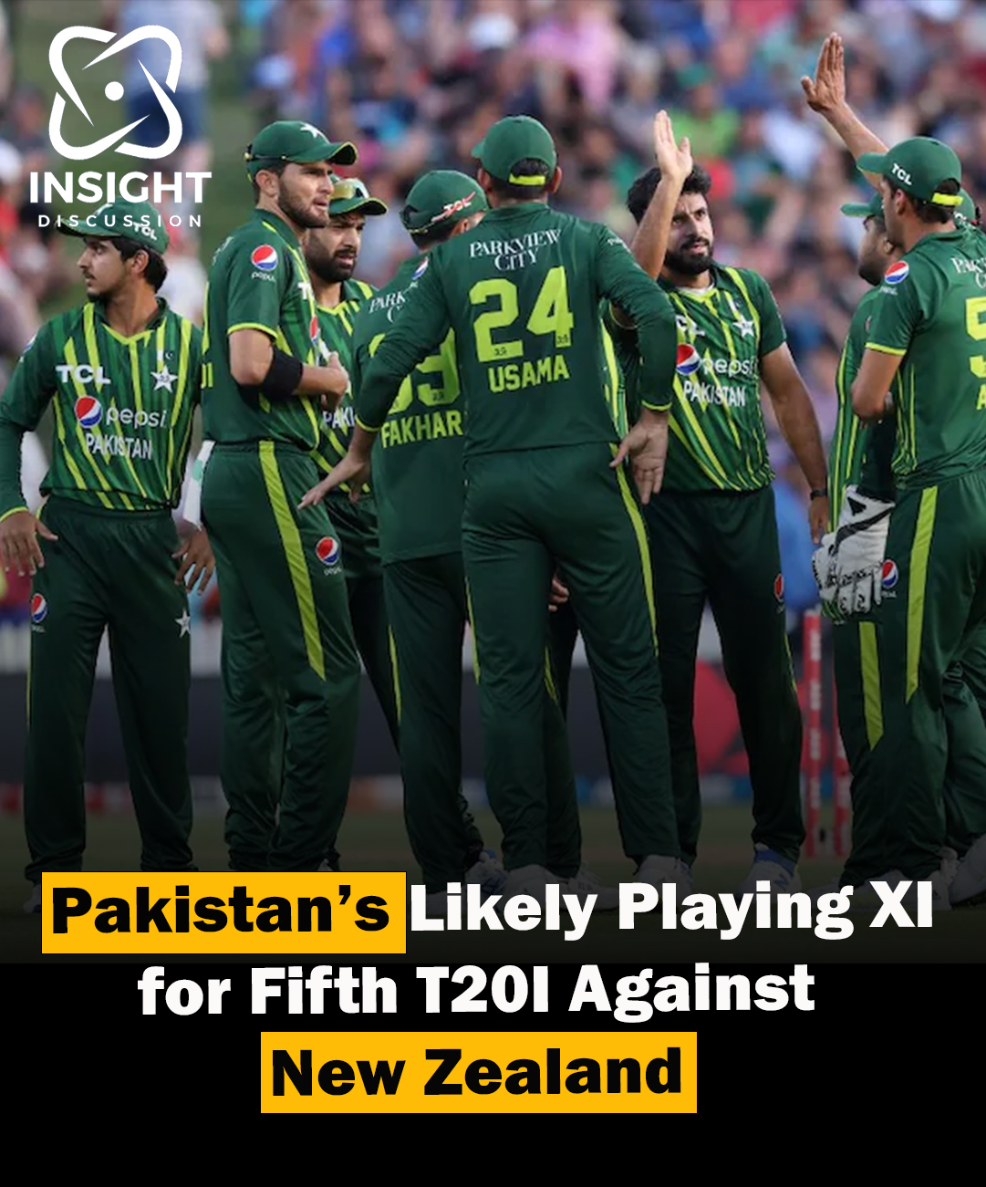 Pakistan’s Probable Playing XI for Fifth T20I Clash Against New Zealand