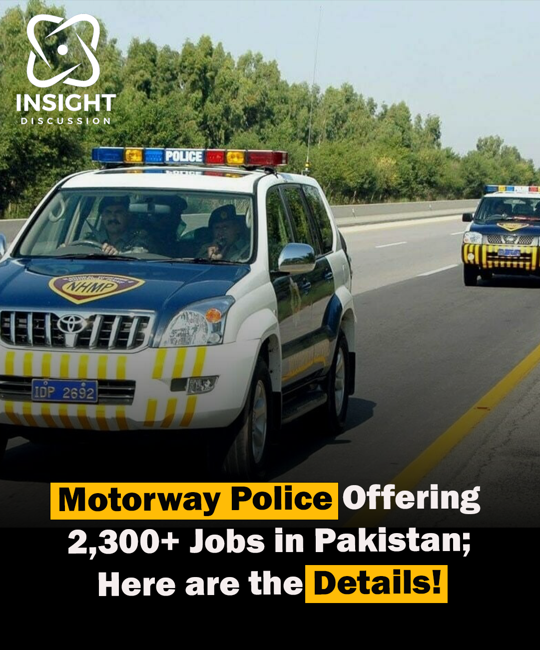 Opportunity Alert Motorway Police Announces Over 2,300 Job Openings Across Pakistan