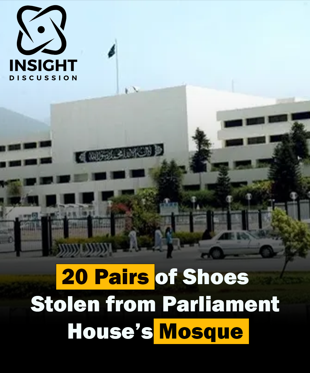 Security Breach Shoes Stolen from Parliament House Mosque Prompts Investigation