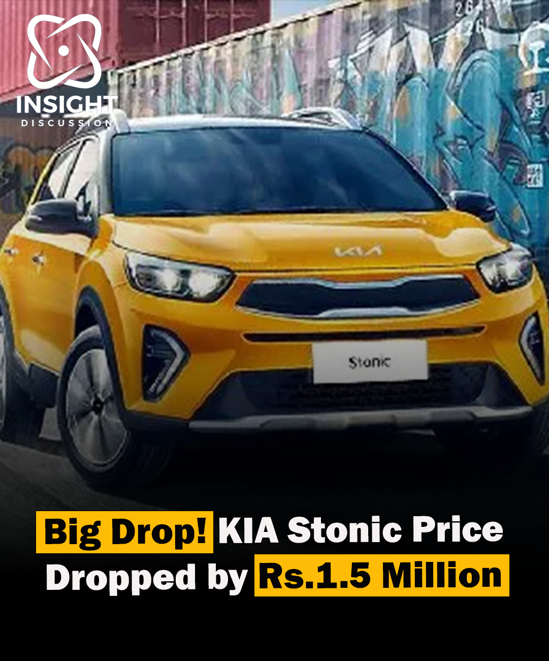 Massive Price Drop KIA Stonic Slashed by Rs. 1.5 Million