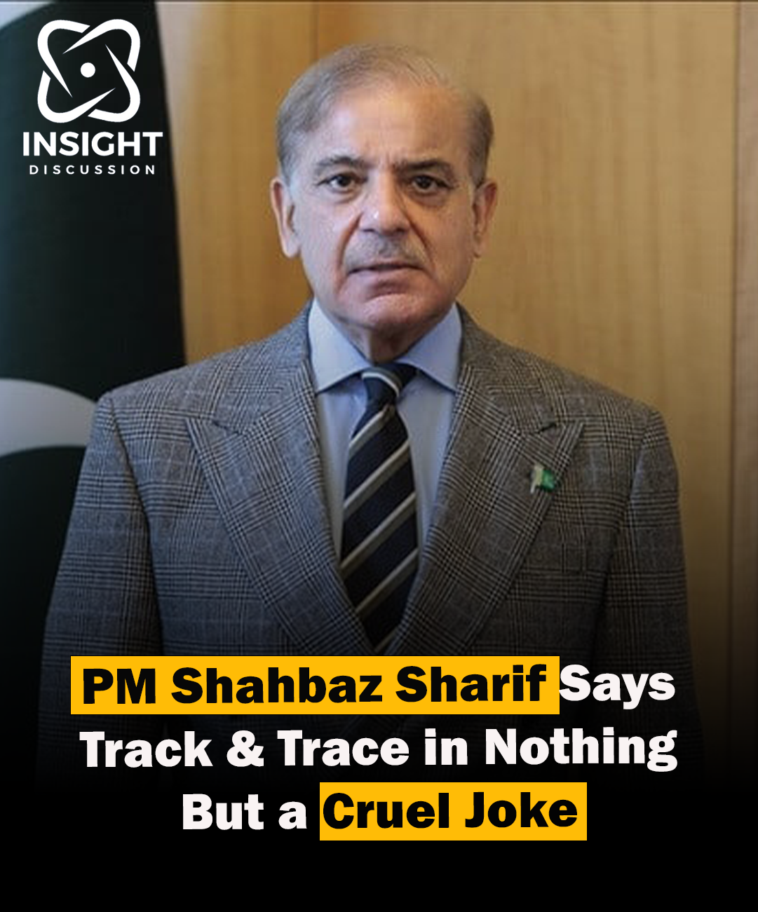 Prime Minister Shahbaz Sharif Denounces Track & Trace System as Failed Tool Against Tax Evasion