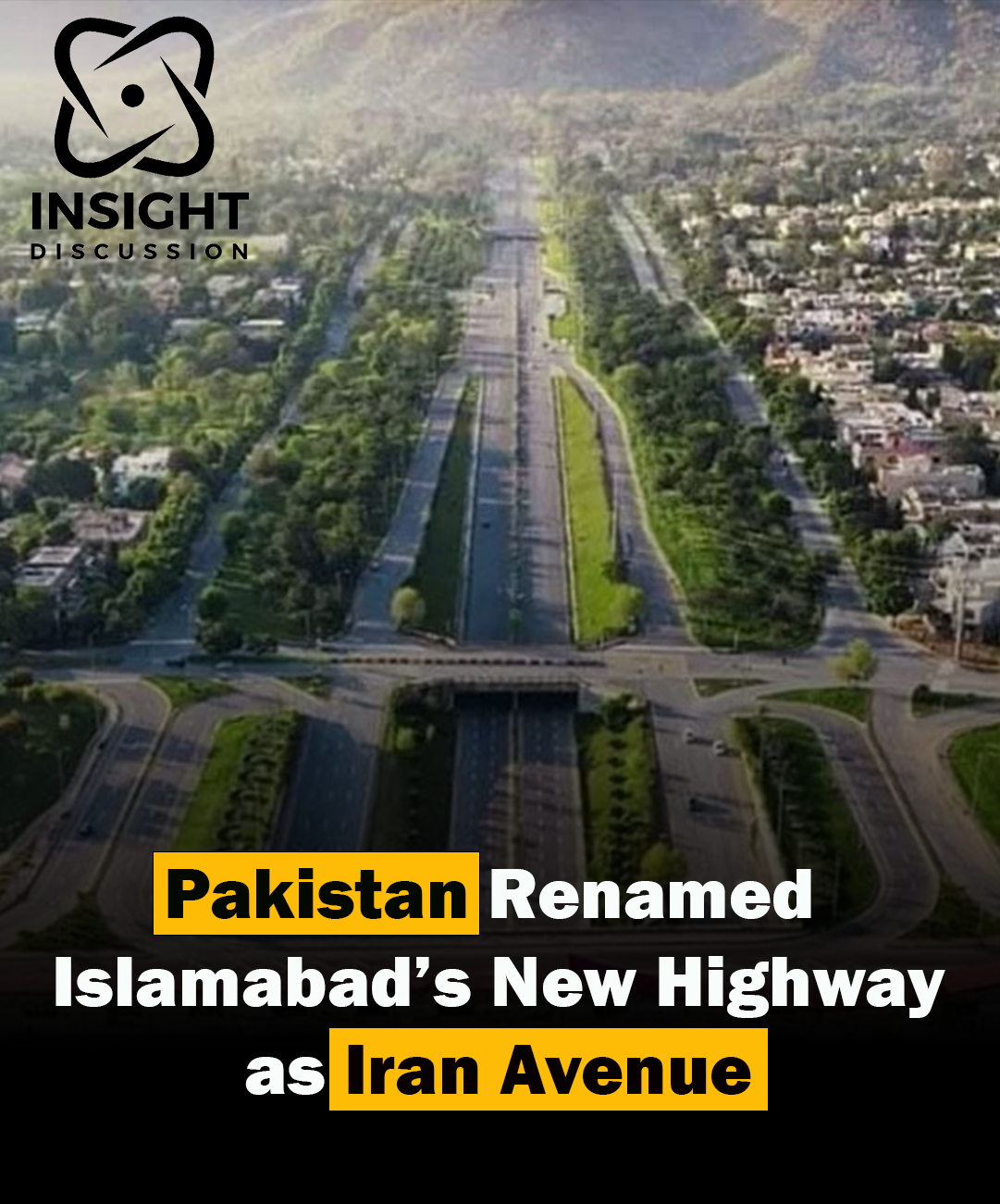 Iranian President's Visit Coincides with Renaming of Islamabad Avenue in Honor of Iran