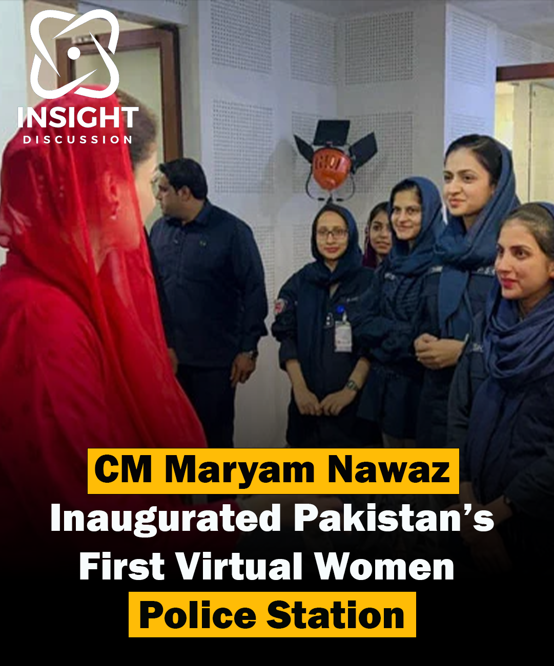 Punjab Chief Minister Inaugurates Pakistan’s First Virtual Women Police Station and Unveils Safety Initiatives in Lahore