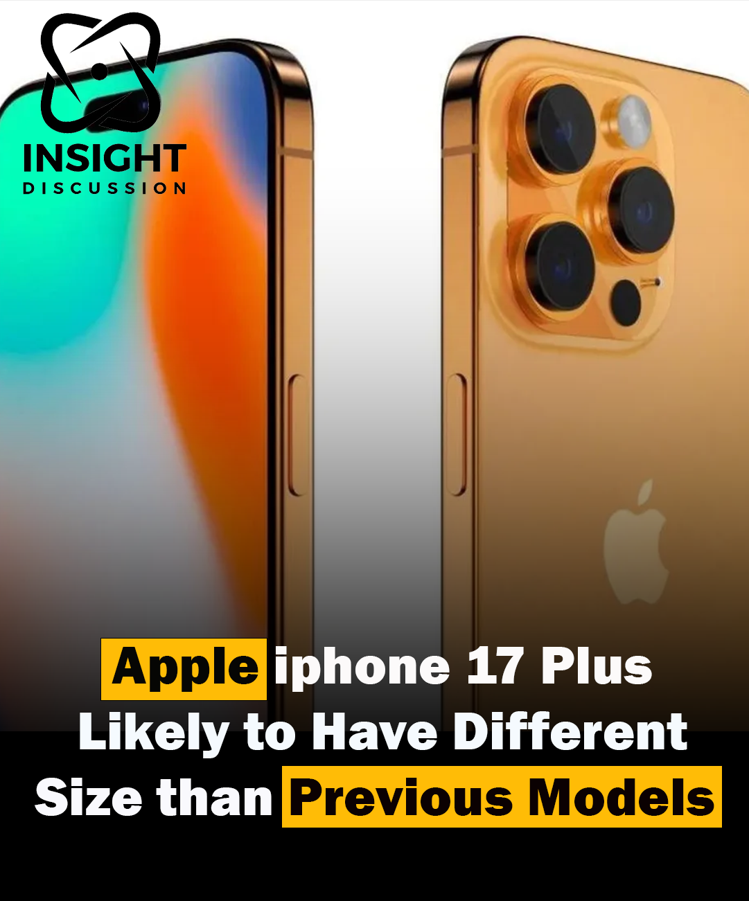 Rumors Swirl Around Apple’s iPhone 17 Plus Speculations on Screen Size Shifts Stir Excitement