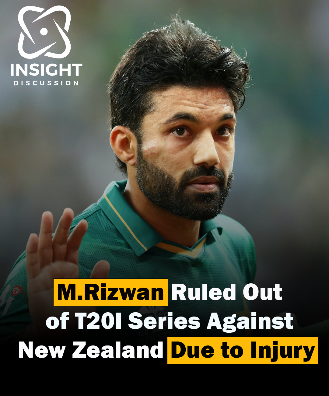 Setback for Pakistan as Mohammad Rizwan Suffers Hamstring Injury During T20I Series Against New Zealand