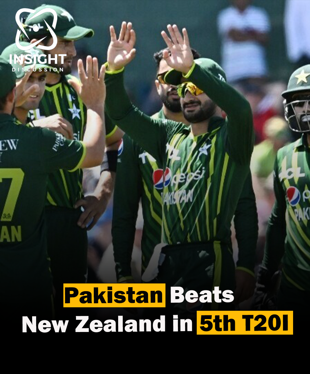 Pakistan Secures Victory Over New Zealand in 5th T20I Clash