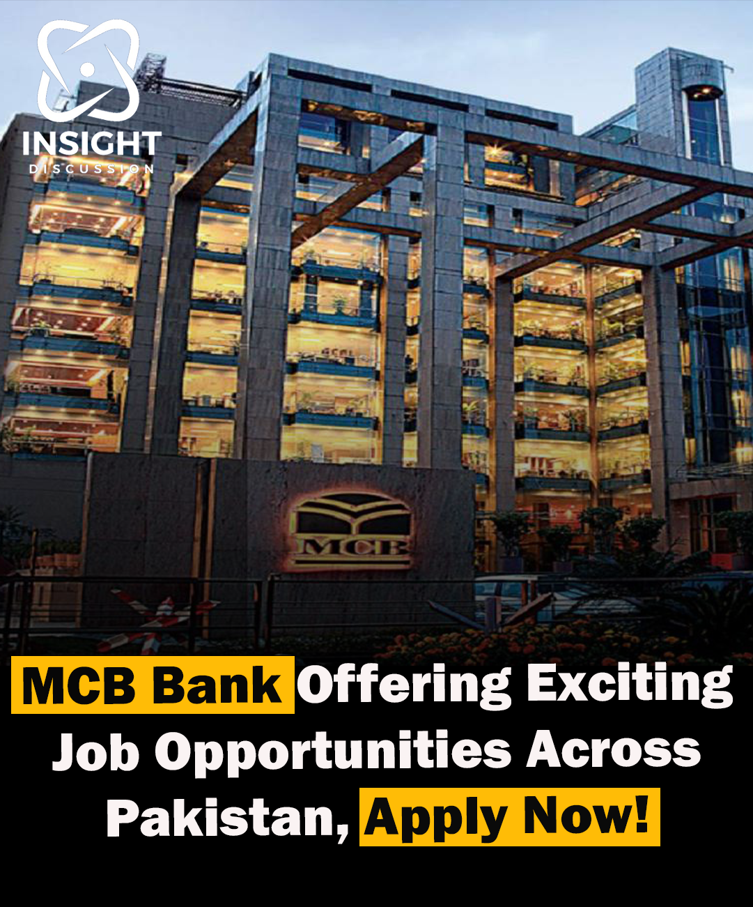 MCB Bank Exciting Job Opportunities Nationwide