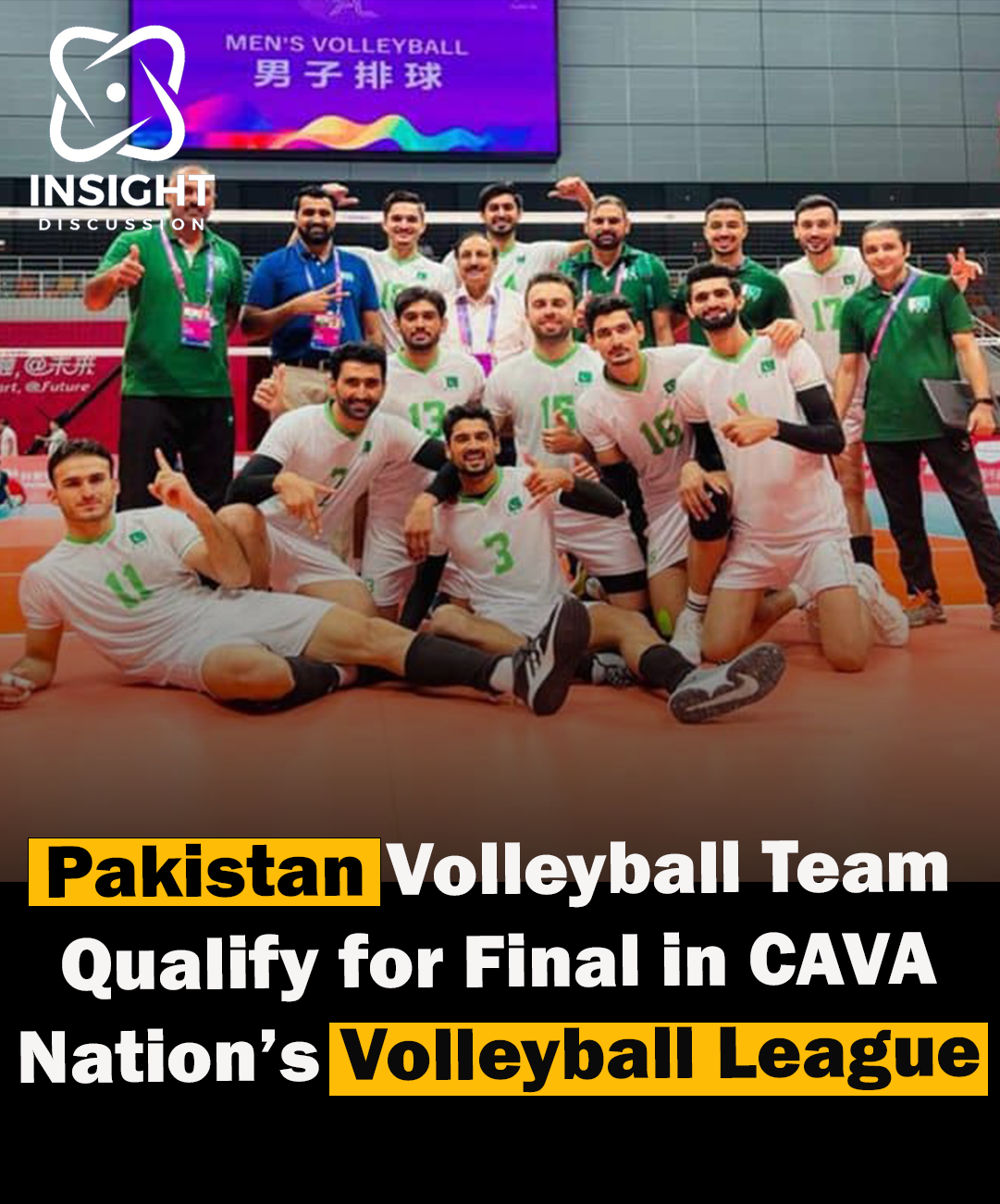 Pakistan Dominates Central Asian Volleyball Association (CAVA) League, Secures Final Spot