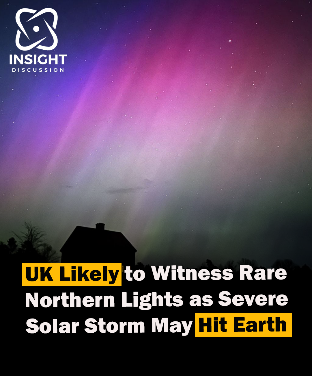 Spectacular Northern Lights Expected Across Britain Amid Severe Solar Storm