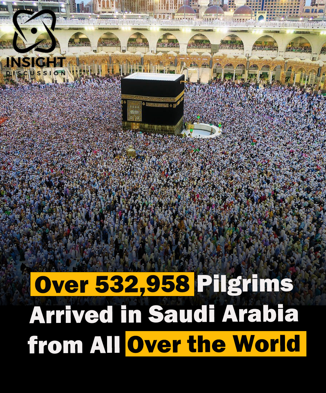 Hajj Arrival Update Over Half a Million Pilgrims Welcomed by Saudi Arabia