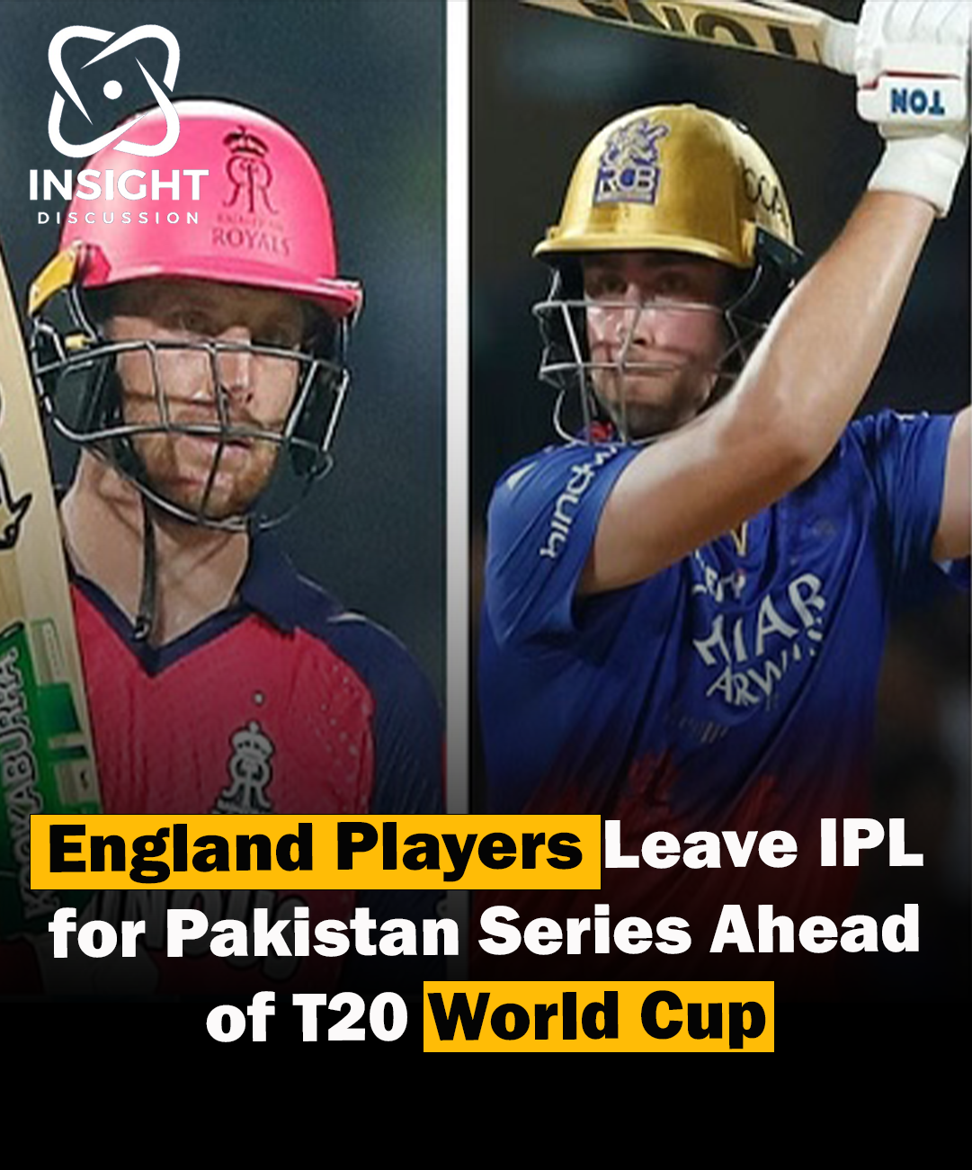 England Cricketers Depart IPL for T20 Series Ahead of ICC World Cup