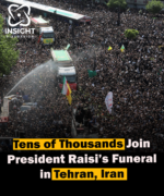 Iran Mourns President Ebrahim Raisi's Funeral Draws Tens of Thousands in Tehran