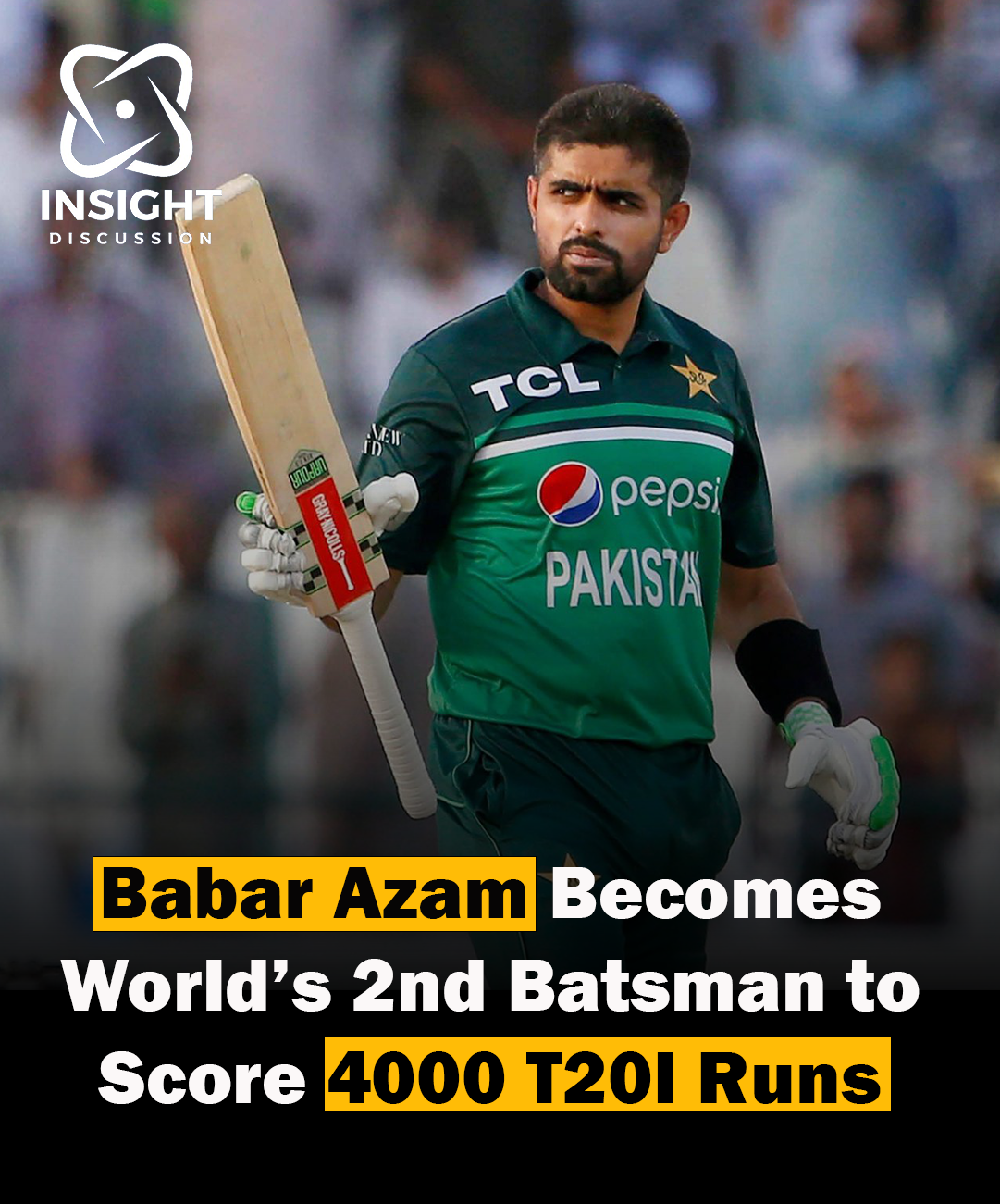 Babar Azam Second Batsman to Reach 4000 T20I Runs Milestone