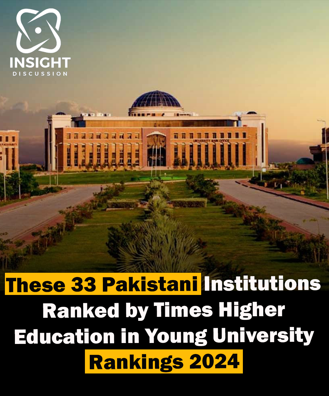 Pakistani Institutions Ranked in Times Higher Education Young University Rankings 2024