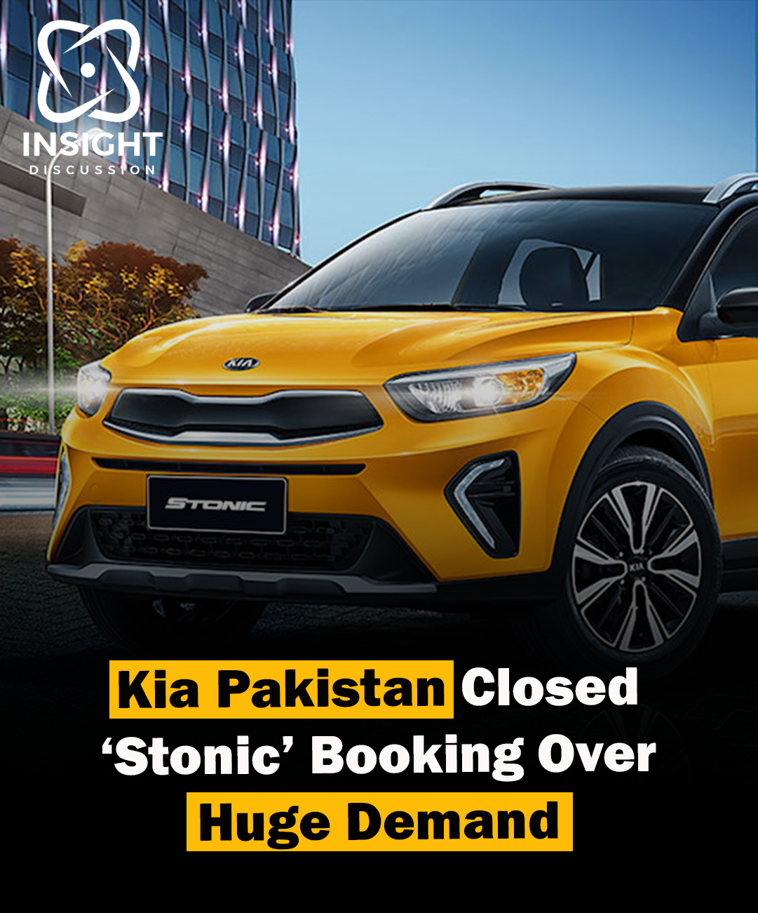 Kia Pakistan Halts Bookings for Stonic Model Amidst Overwhelming Demand Limited-Time Offer Sparks Surge in Customer Interest