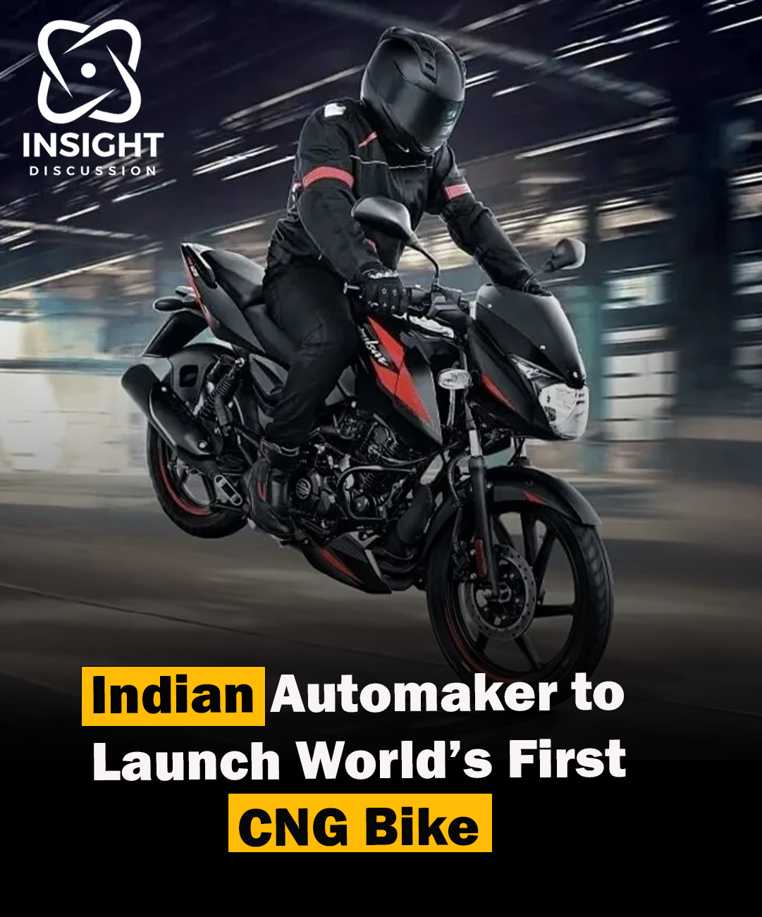 Revolutionizing Commuting Bajaj Auto Unveils India’s First CNG-Powered Motorcycle