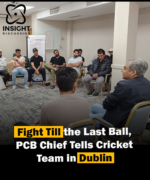 PCB Chairman Mohsin Naqvi Inspires National Cricket Team Ahead of T20 Match Against Ireland