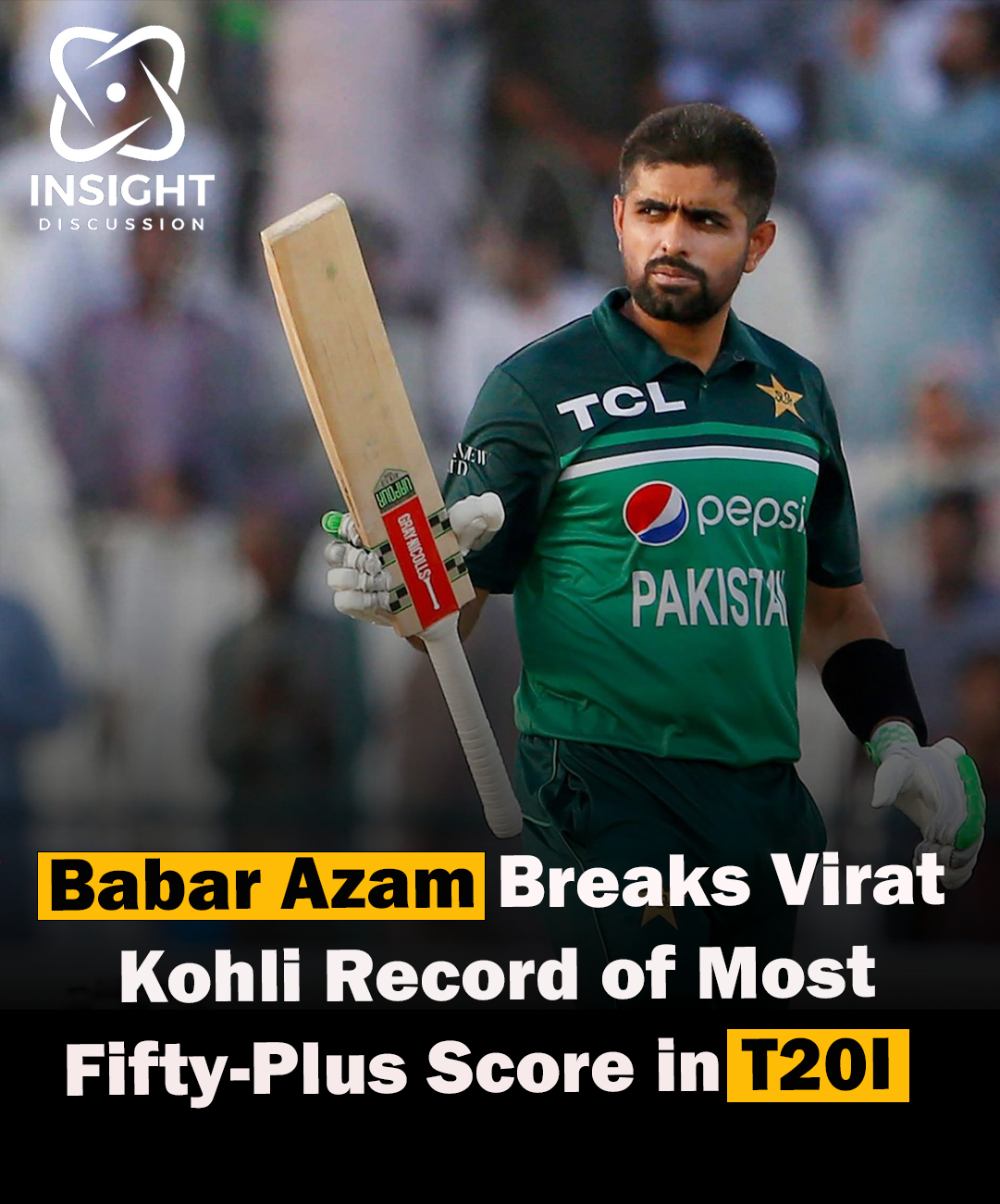 Babar Azam Surpasses Virat Kohli Making History in T20 International Cricket