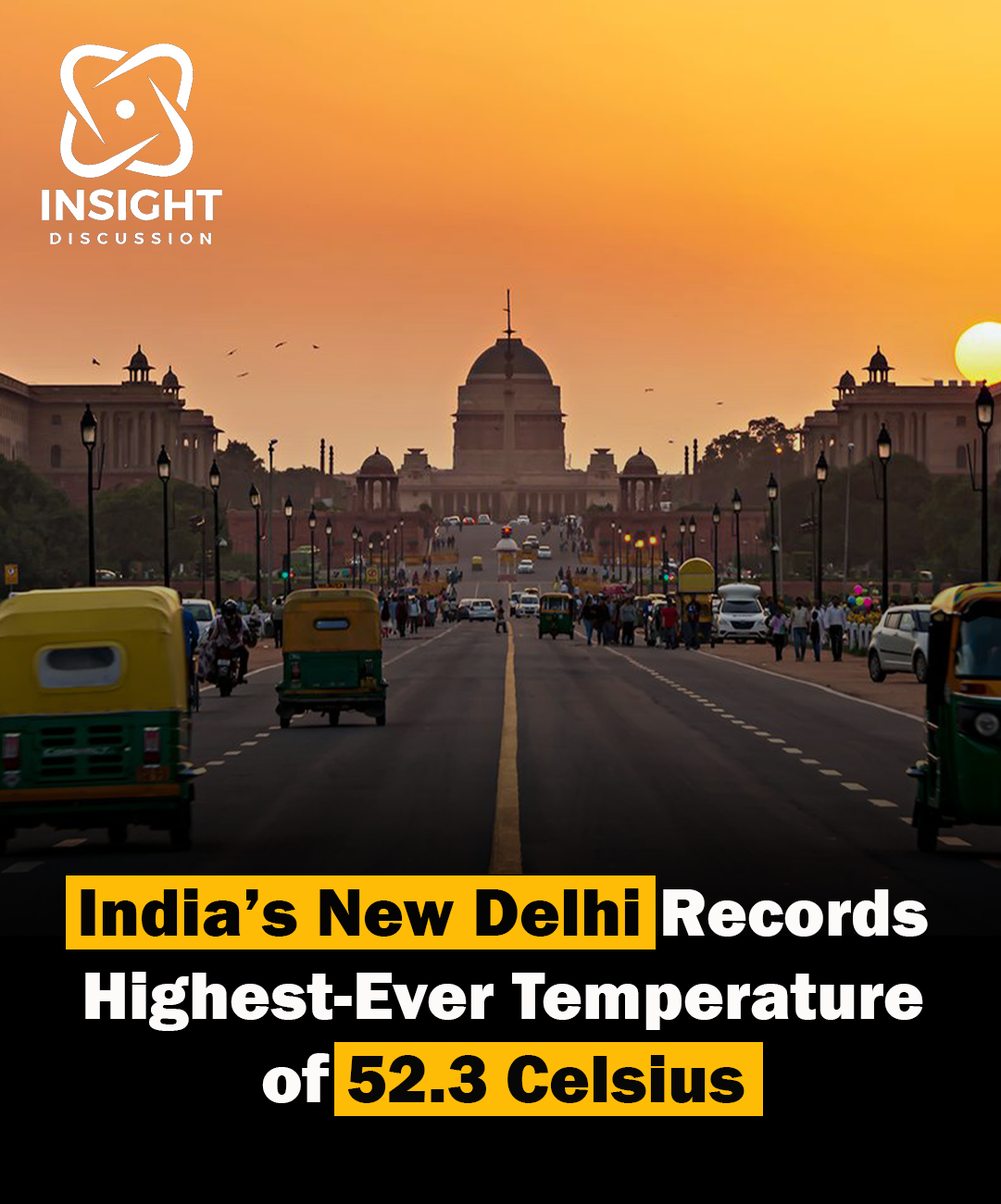 Record-Breaking Heatwave Hits Delhi Amidst Cyclone Remal's Devastation