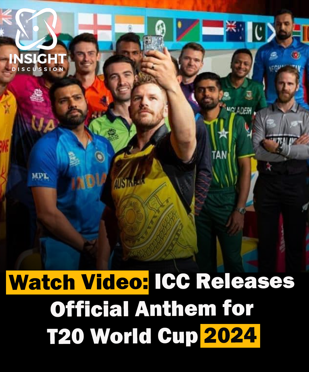 ICC Unveils Official Anthem for T20 World Cup 2024