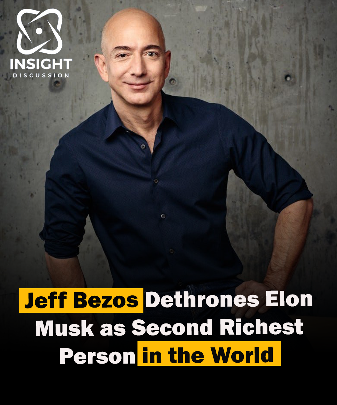 Jeff Bezos Reclaims Title as World’s Second-Richest Person Amidst Ongoing Rivalry with Elon Musk