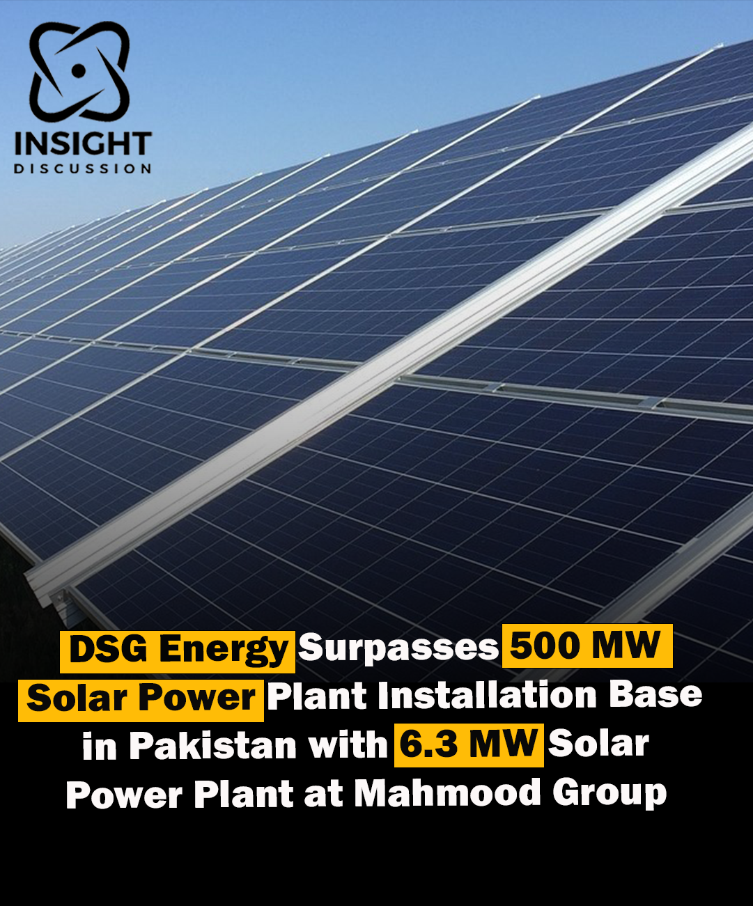 DSG Energy Leads Pakistan’s Solar Revolution with 6.3MW Power Plant at Mahmood Textile Mills