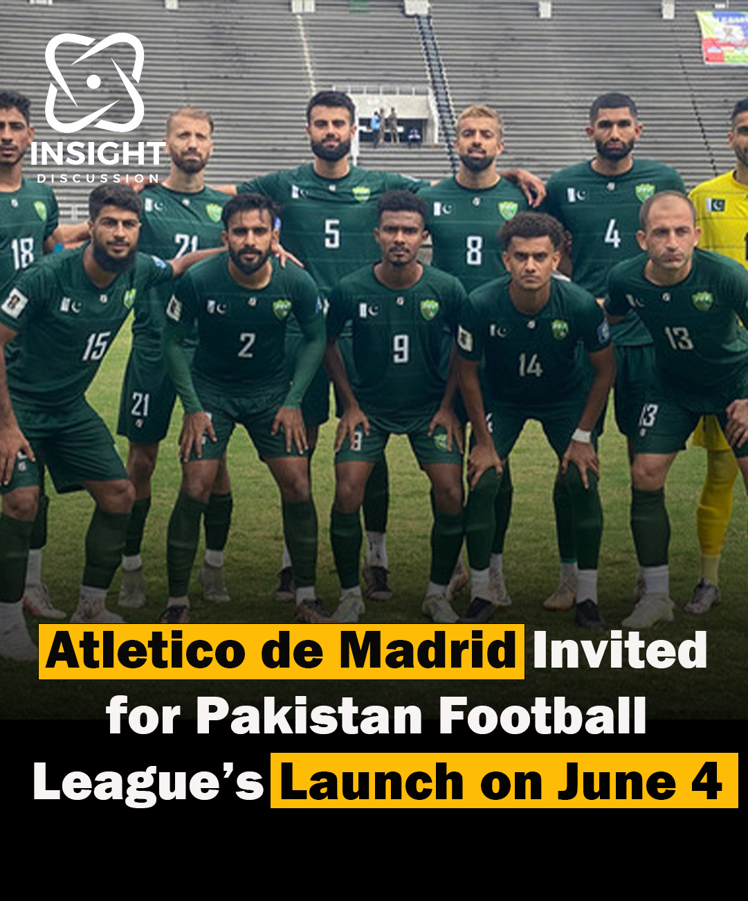 Pakistan Football League Teams Up with Atletico Madrid for Grand Launch