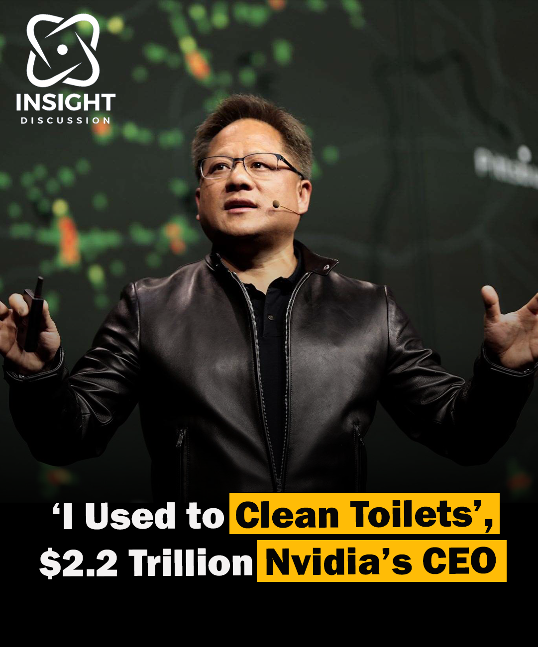 From Toilets to Tech Nvidia CEO’s Humble Beginnings and Work Ethic