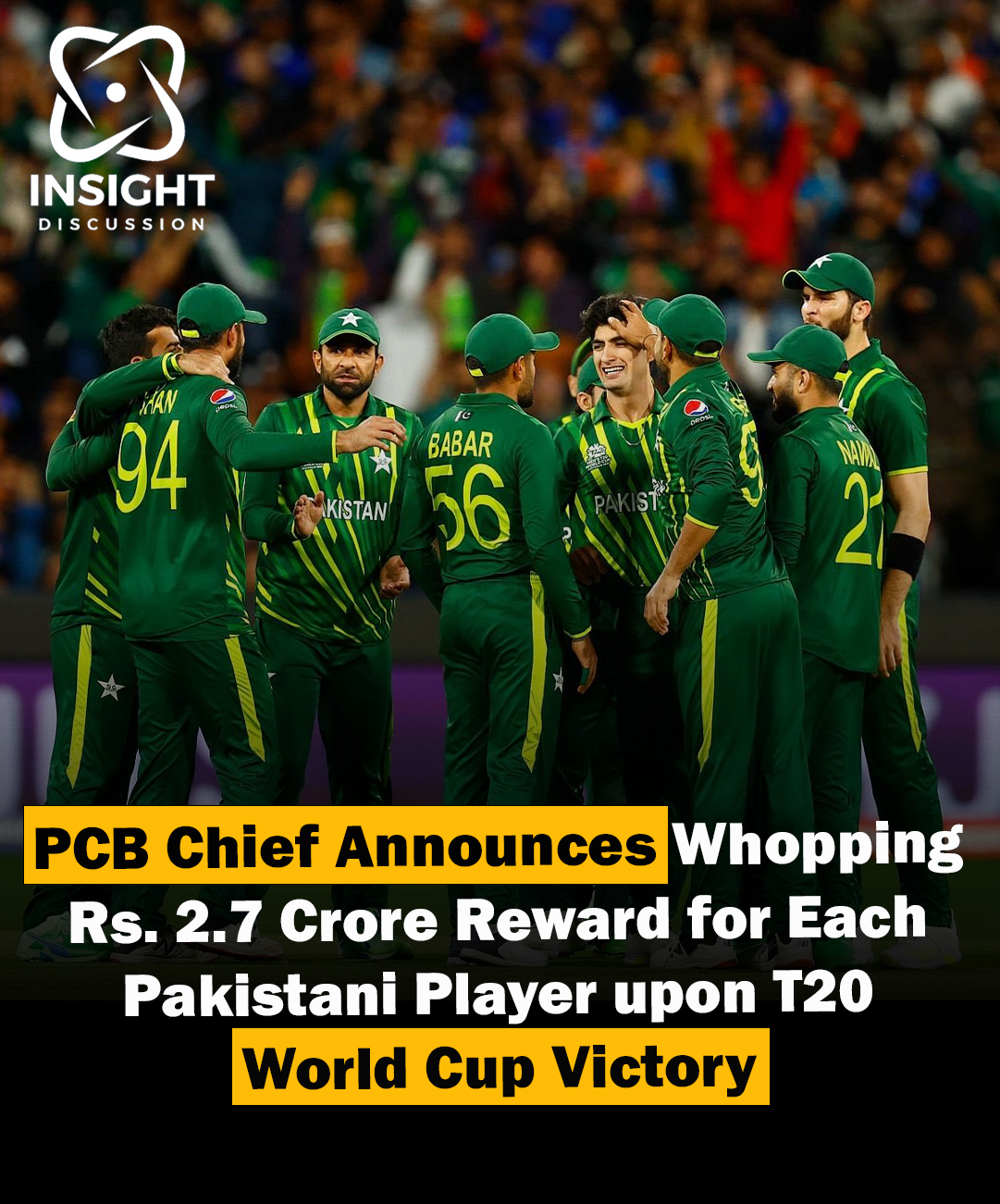 PCB Announces Increased Prize Money for T20I World Cup 2024, Amidst Pakistan’s Quest for Redemption