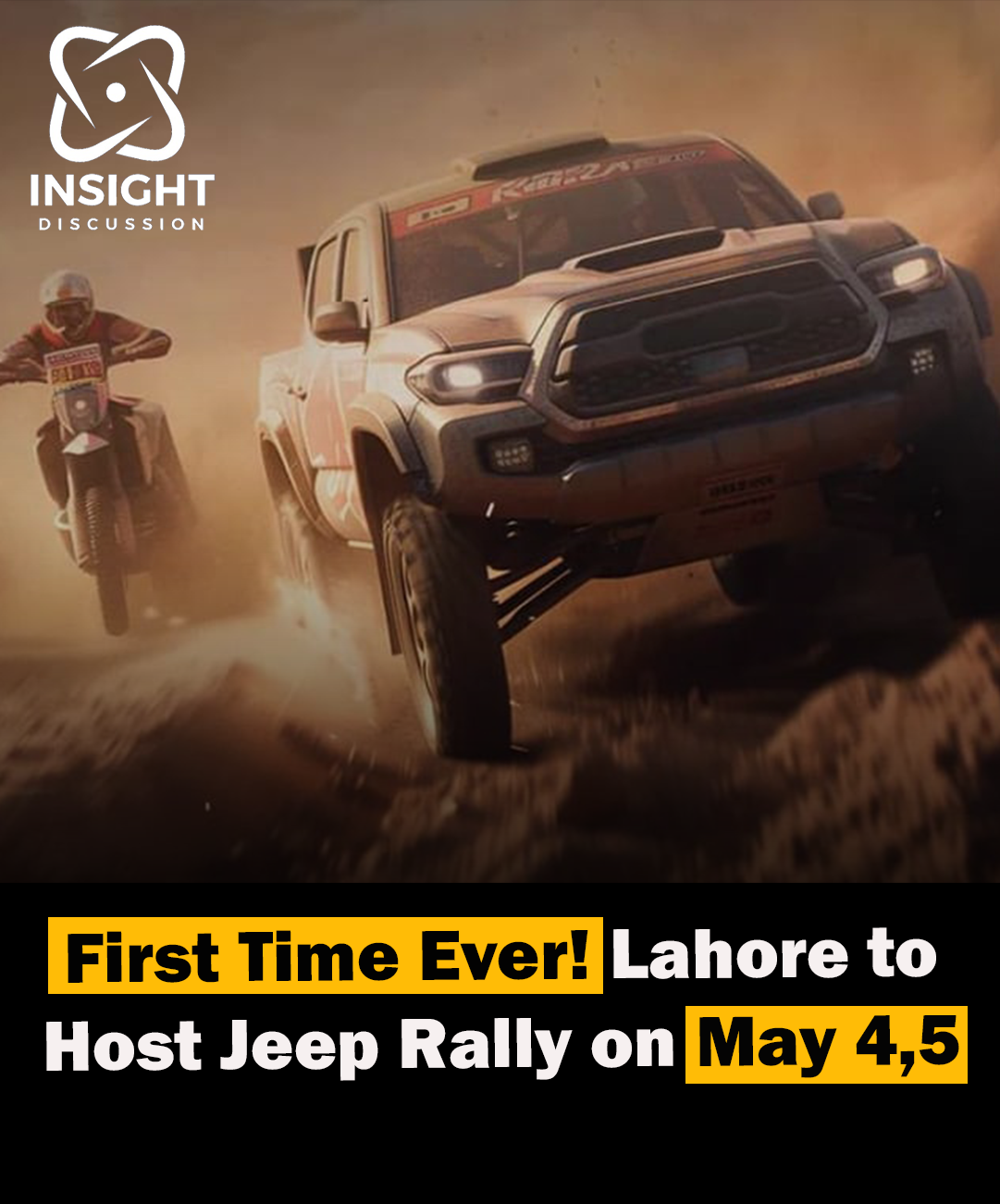 Lahore's Inaugural Jeep Rally A Collaboration Between TDCP and Ruda Along the Ravi River