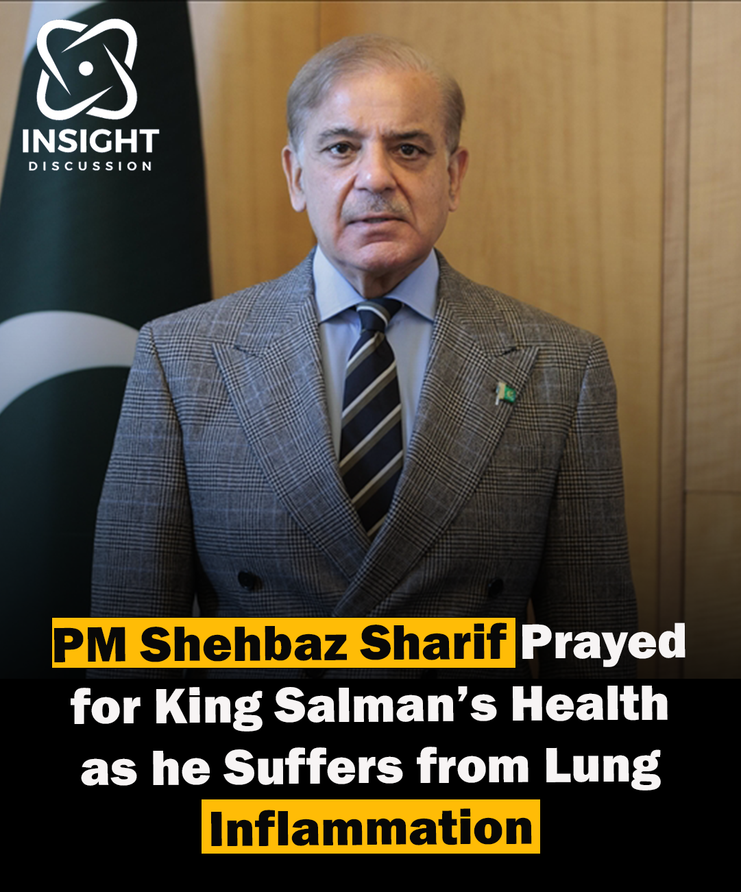 PM Shehbaz Sharif Expresses Concern for Saudi King Salman's Health, Prayers for Swift Recovery