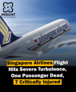 Severe Turbulence on Singapore Airlines Flight Leads to One Death and Injuries to 30 Passengers