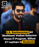 Empowering Education Ali Sheikhani's Generous Gift of High-Tech Laptops