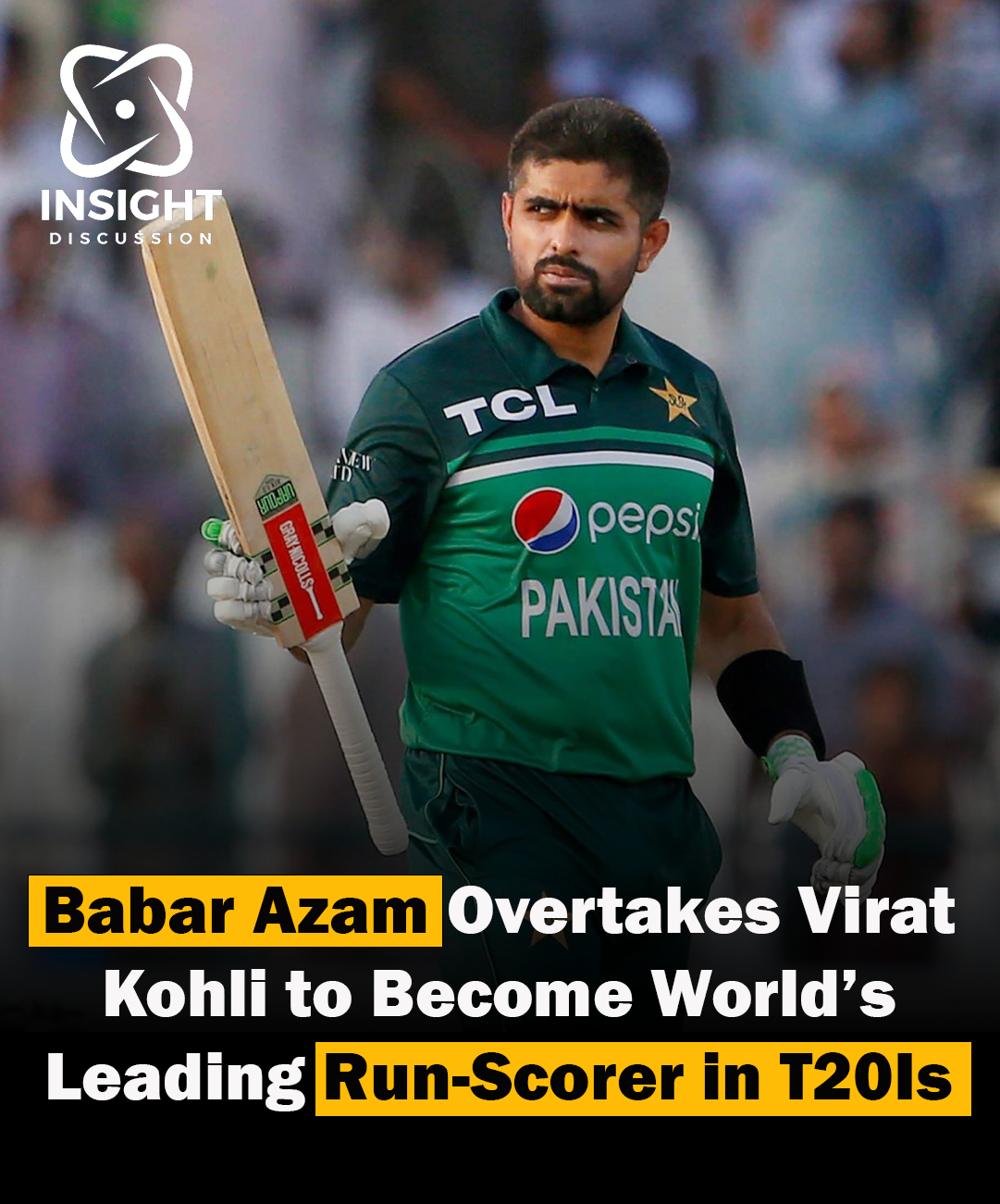 Babar Azam Becomes T20I Run King, Surpassing Kohli Ahead of India-Pakistan Clash