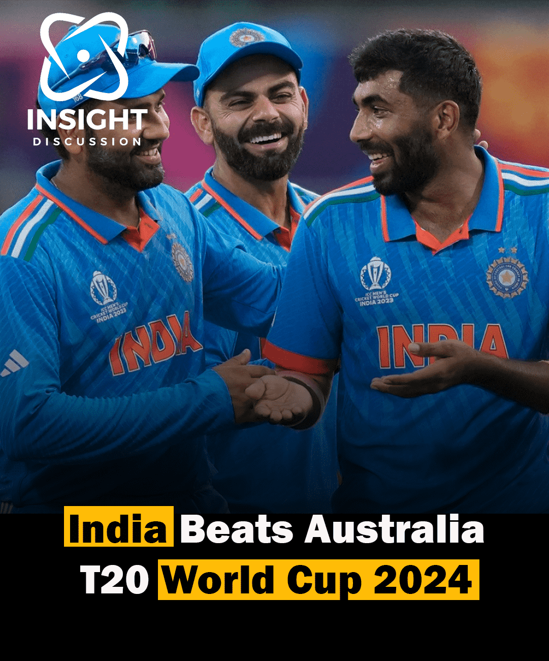 India Triumphs Over Australia in T20 World Cup 2024 Showdown