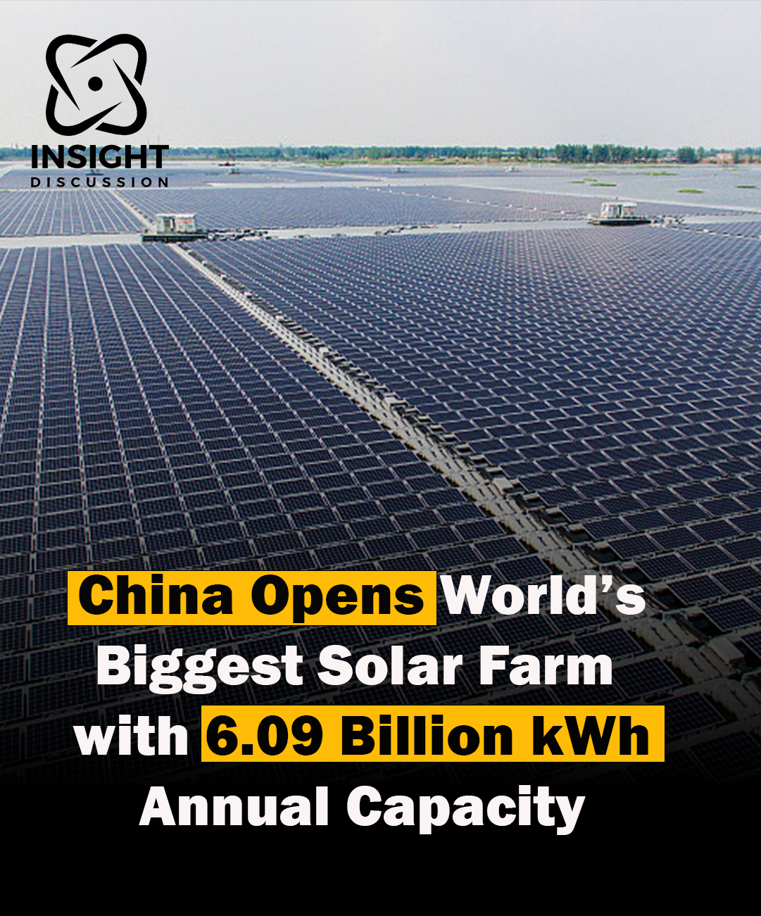 China's Landmark Achievement World's Largest Solar Power Plant Signals Bold Step Towards Renewable Energy Future