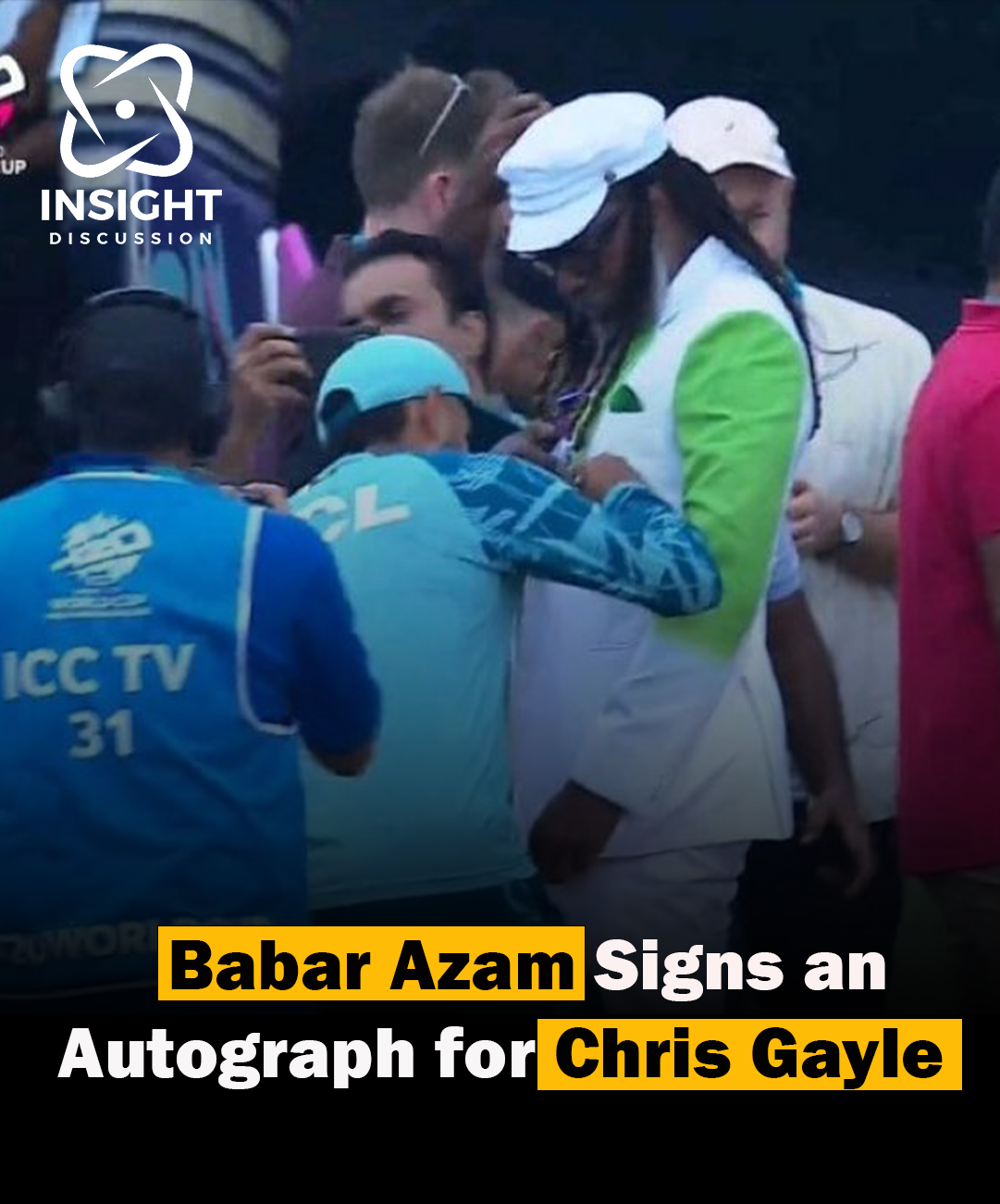 Babar Azam Shares Memorable Moment by Signing Autograph for Chris Gayle