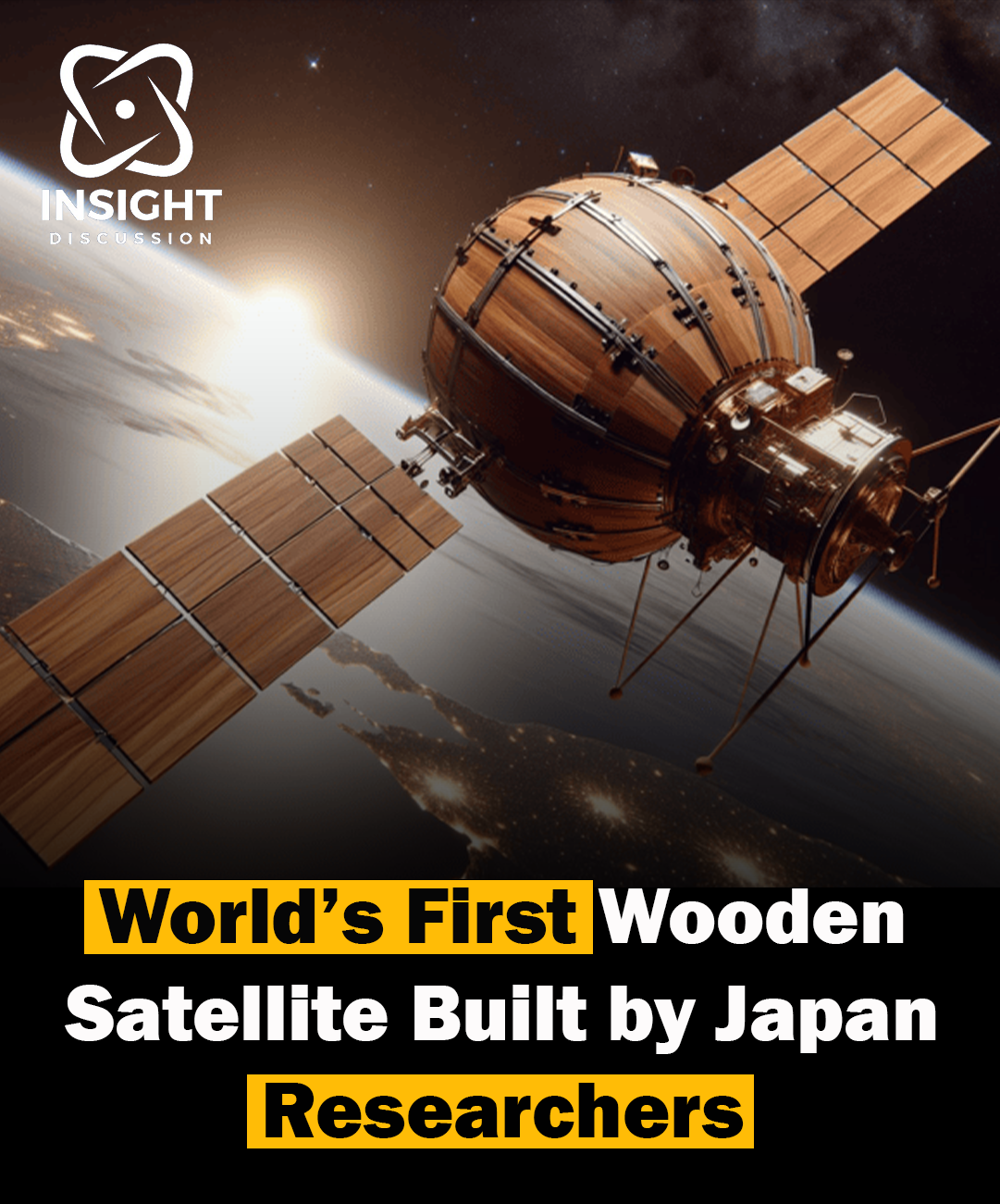 World’s First Wooden Satellite Set to Launch LignoSat Aims to Reduce Space Debris