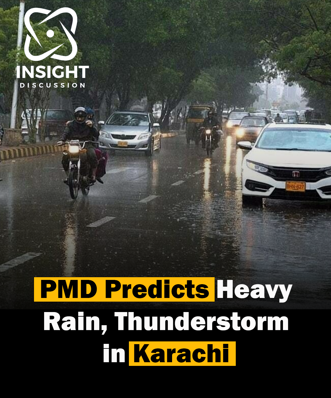 PMD Forecasts Thunderstorms and Rain in Karachi Relief from Heat but Potential Disruptions Ahead