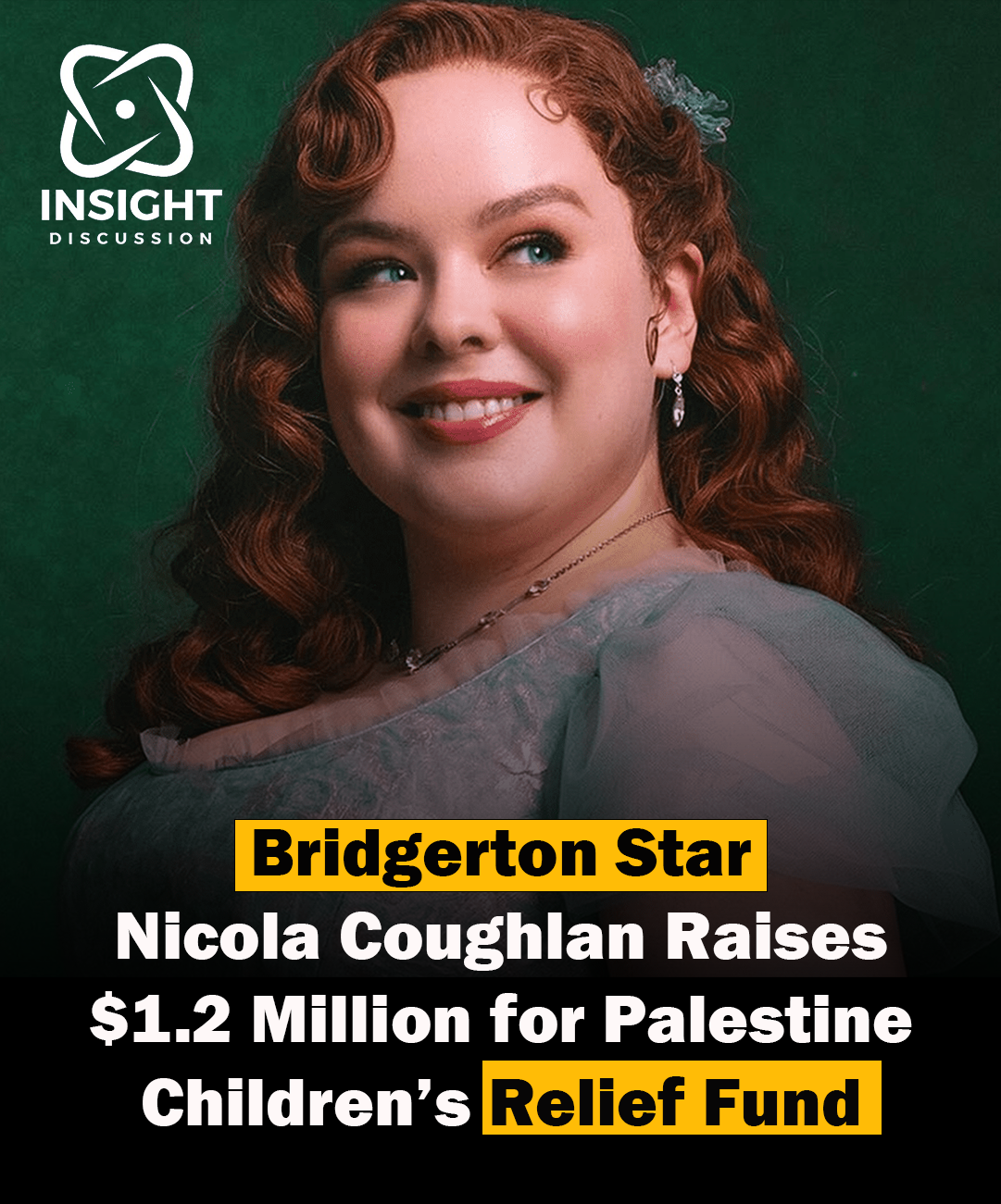 Nicola Coughlan Raises $1.2 Million for Palestine Children's Relief Fund Through Social Media Campaign