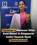 Mahnoor Ali Triumphs with Gold at Singapore Junior Squash Open, Following Australian Victory