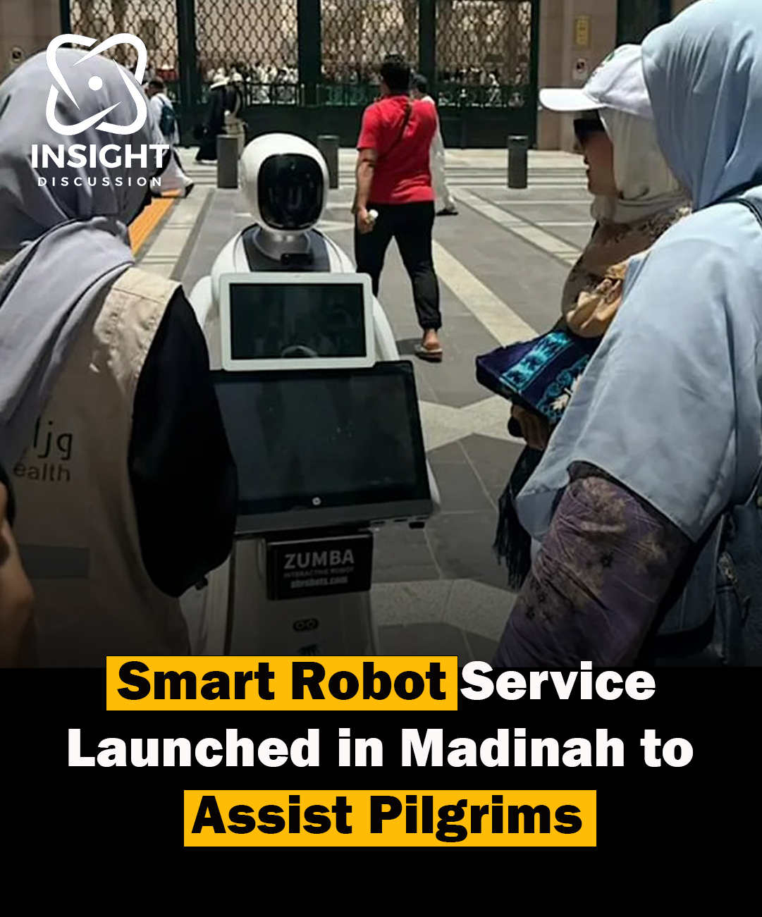 Ministry of Health's Smart Robot Service Enhances Pilgrim Experience at Prophet's Mosque