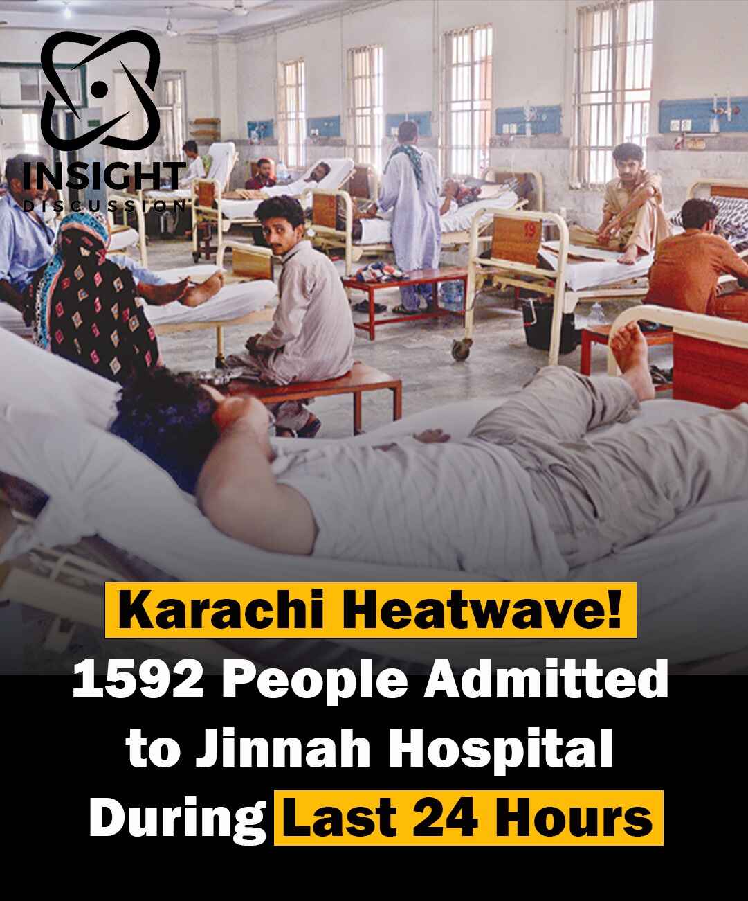 Crisis in Karachi Heatwave Toll Rises as Jinnah Hospital Overwhelmed