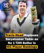 Travis Head Ascends to World No. 1 in ICC T20I Men’s Batting Rankings After Stellar T20 World Cup 2024 Performance