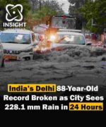 Delhi's Record-Breaking June Rainfall Causes Severe Waterlogging and Disruption