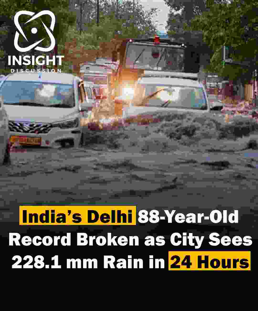 Delhi’s Record-Breaking June Rainfall Causes Severe Waterlogging and Disruption