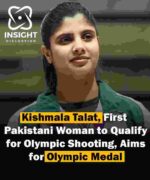 21-Year-Old Military Prodigy Aims for Olympic Glory Kishmala Talat's Historic Quest in Paris 2024