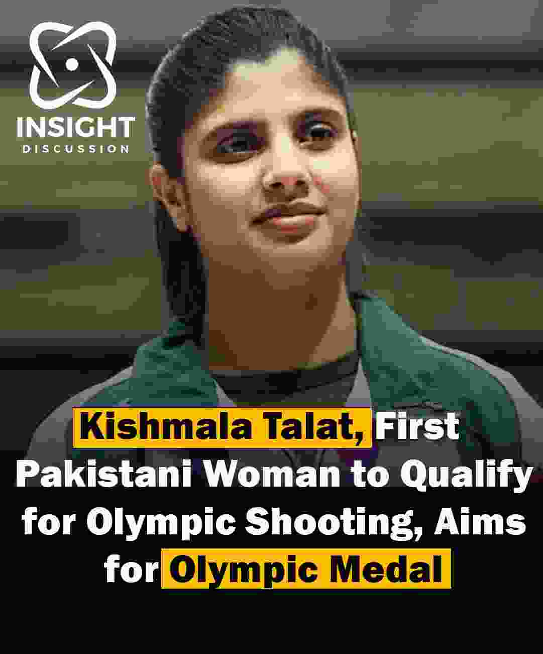 21-Year-Old Military Prodigy Aims for Olympic Glory Kishmala Talat’s Historic Quest in Paris 2024