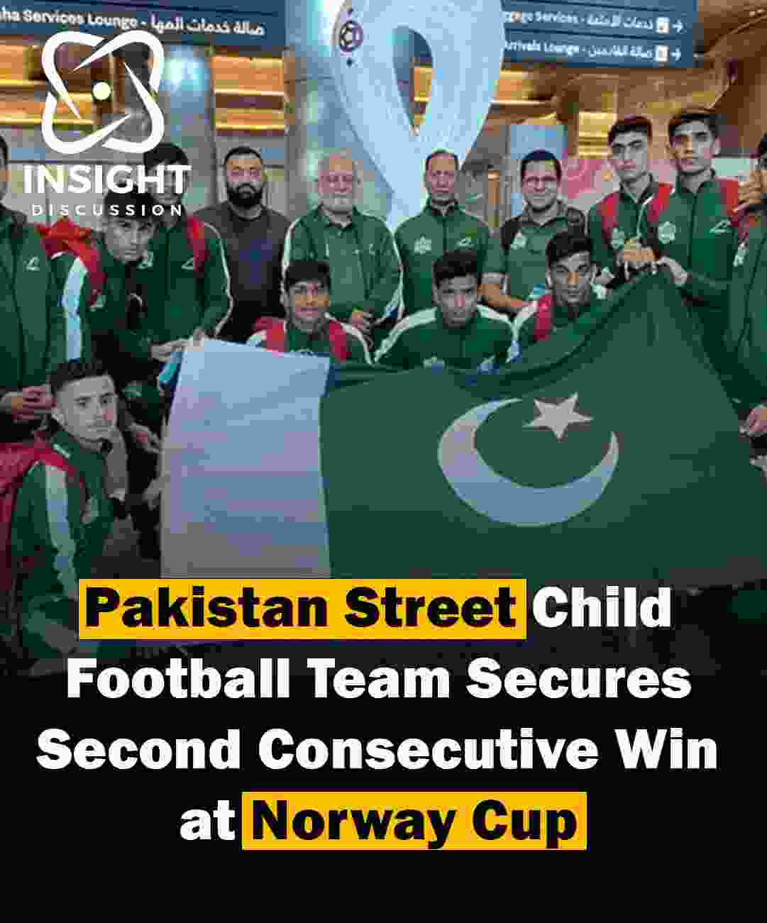 Pakistan Street Child Football Team Shines with Consecutive Wins at Norway Cup