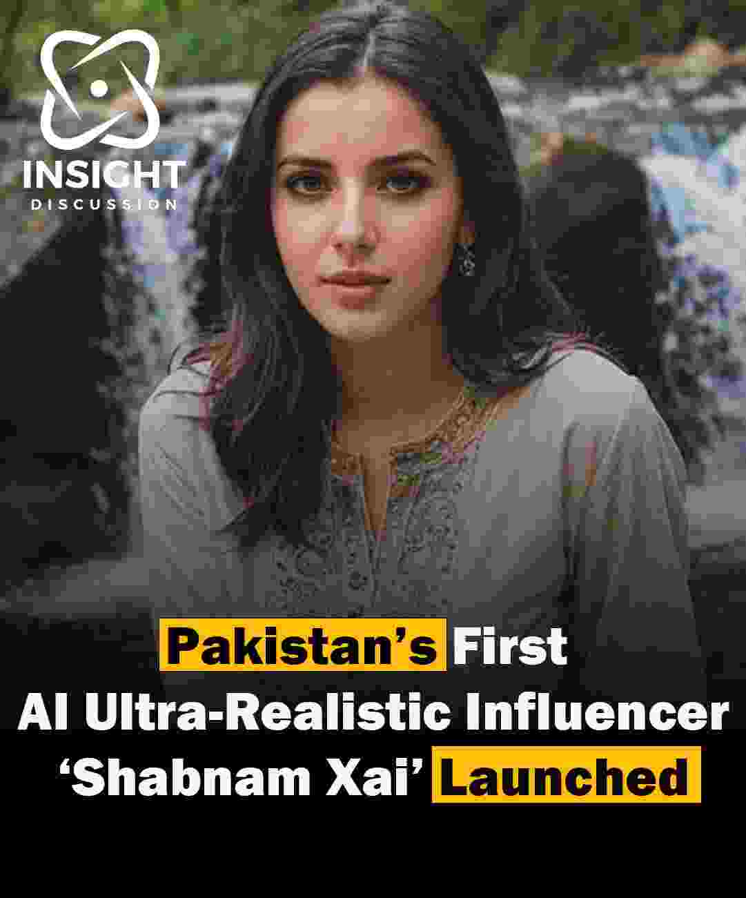 Shabnam Xai Pakistan’s First Ultra-Realistic AI Influencer Captivates Instagram with Stunning Visuals